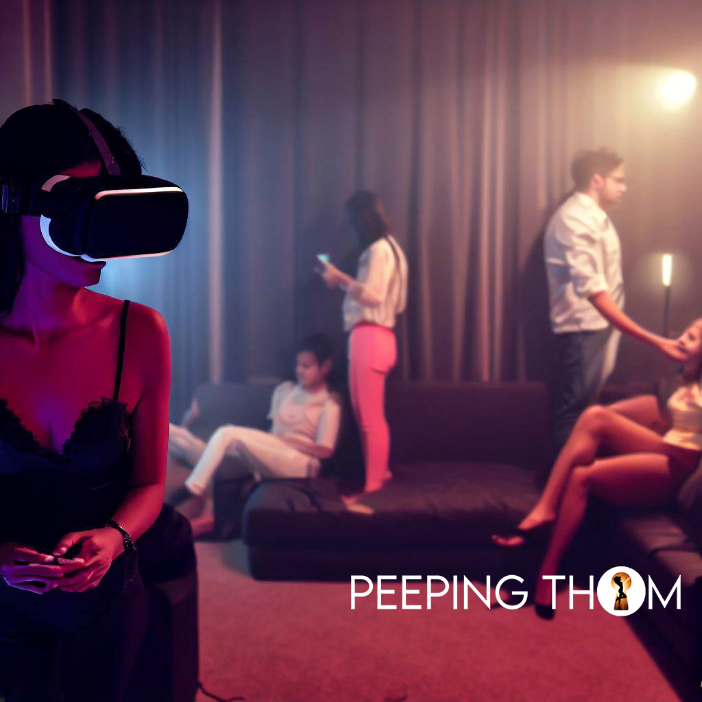 VR Virtual Reality swinging Party